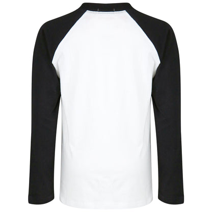 Kids Boys Girls T Shirts Plain Baseball Long Raglan Sleeves Sports Tees 2-13 Yrs