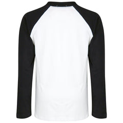 Kids Boys Girls T Shirts Plain Baseball Long Raglan Sleeves Sports Tees 2-13 Yrs