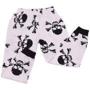 Kids Girls Skull & Bones Print Pyjamas Set