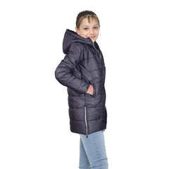 A2Z 4 Kids Girls Down Vest Fashion Oversized Hooded Quilted Padded Jacket