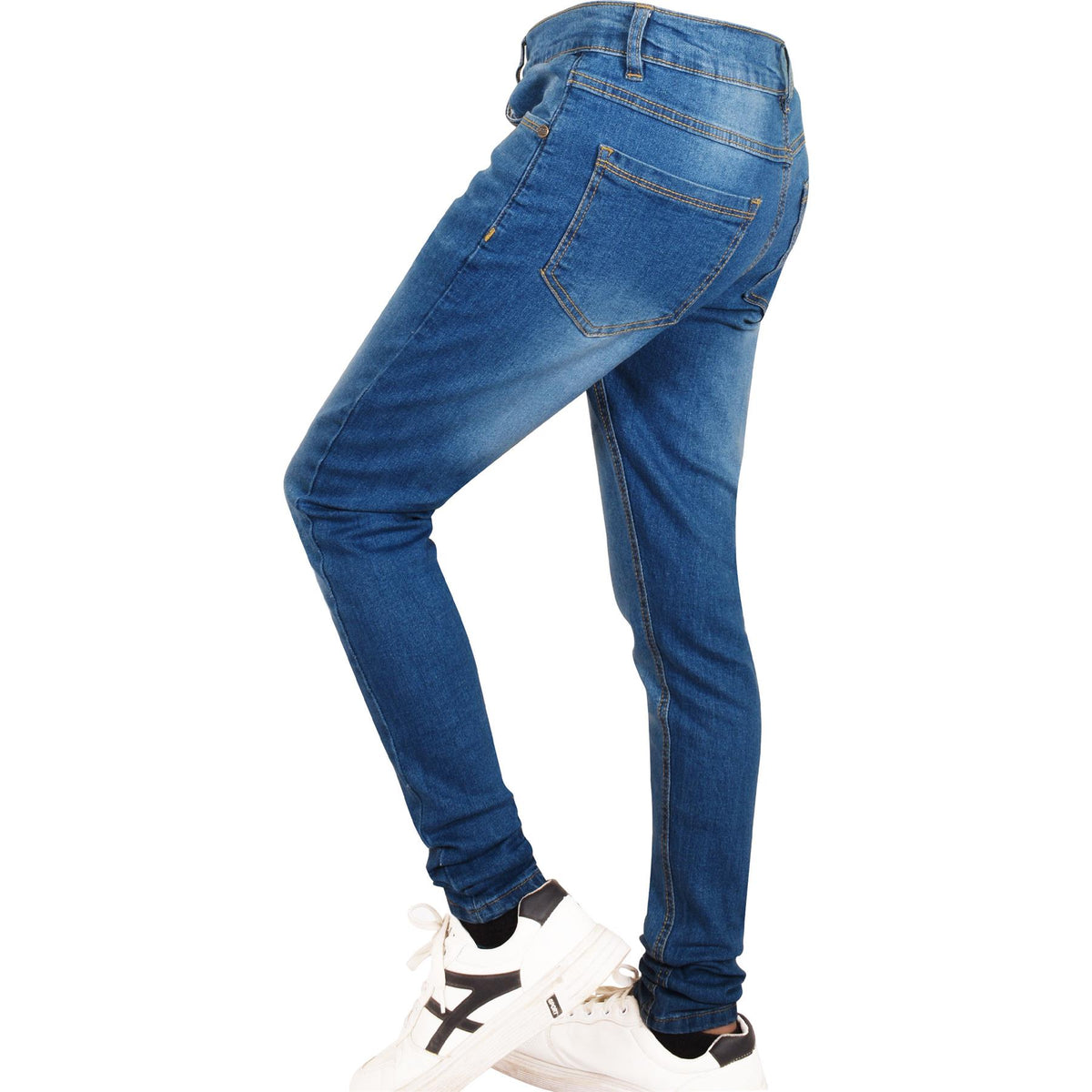 A2Z Womens Denim Jeans Comfy Stretchy Skinny Trouser Ladies Bottoms Trendy Pants