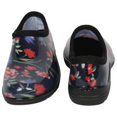 Women's PVC Garden Clogs Rain Shoes with Rugged Anti-Slip Durable Rubber Mule