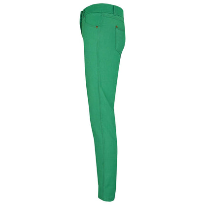 Kids Skinny Jeans Girls Stretchy Jeggings Fit Pants Coloured Trousers 5-13 Years