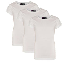 Kids Girls Short Sleeves 3 Pack T Shirts Trendy Stylish Breathable Summer Top