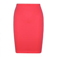 Kids Girls Plain Pencil Skirt Trendy Summer Clothing Sets Age 5-13 Years