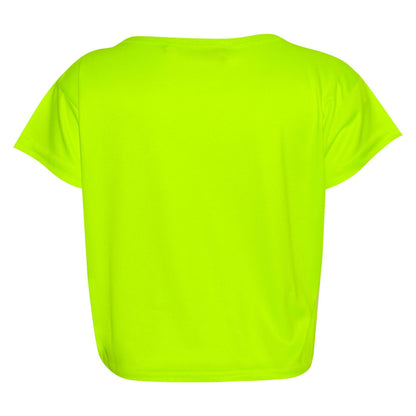 Girls Top Kids Love Print Stylish Fahsion Trendy T Shirt Crop Top Age 5-13 Years