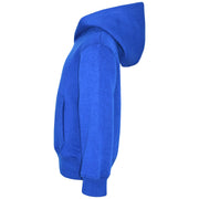 A2Z 4 Kids Girls Boys Sweat Shirt Tops Designer's Casual Plain Royal Blue Pullover Sweatshirt Fleece Hooded Jumper Coats New Age 2 3 4 5 6 7 8 9 10 11 12 13 Years