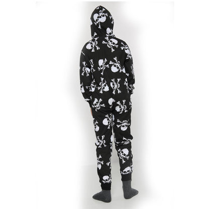 Kids Girls Boys Skull Print Crop Top Legging Skater Dress Halloween Costume 5-13