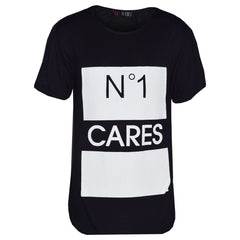 Girls Top Kids Designer's No 1 Cares Print Fashion T Shirt Tops Age 7-13 Years