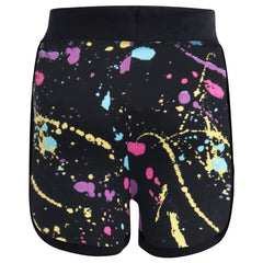 Kids Tie Dye Crop Top & Shorts Set Active Wear Summer Girls Boys Age 5-13 years