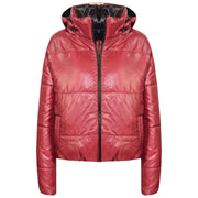 Girls Jackets Kids Reversible Cropped Hooded Padded Puffer Jacket Coat 5-13 Year