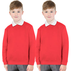 Kids Girls Boys Unisex Scouts School Uniform Jumper Pack Of 2 Cardi Sweatshirt