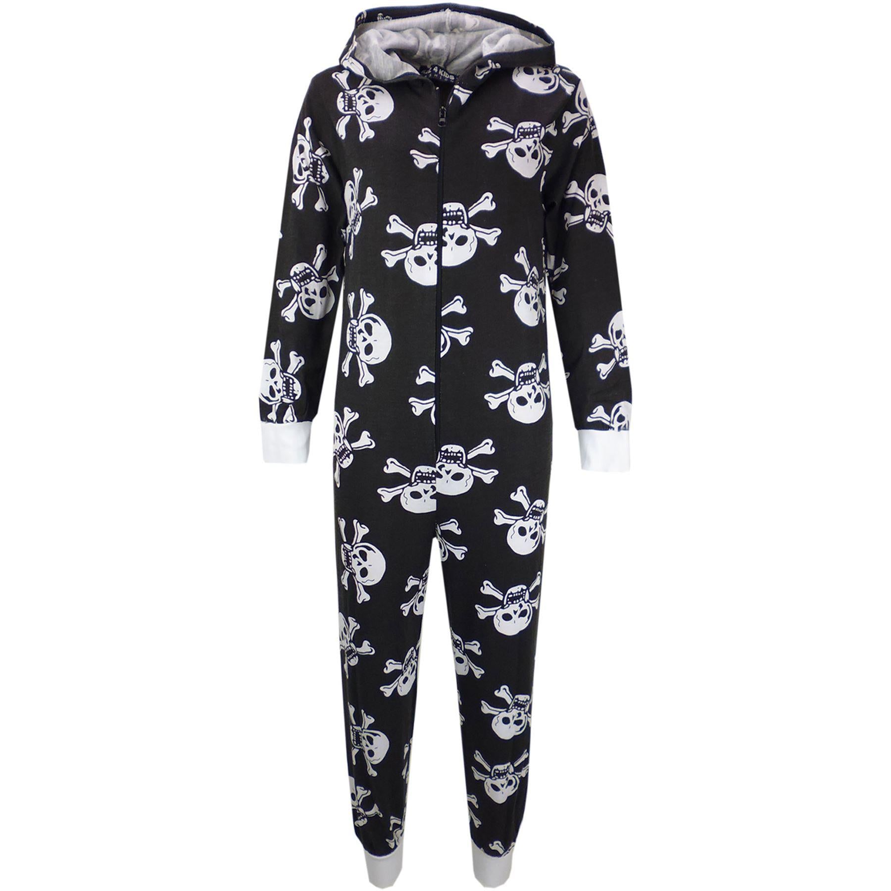 A2Z 4 Kids Cotton Onesie Halloween Print Pyjamas Lounge Wear Comfy Kids Children Gifts for Girls Boys Age 5-13 - A2Z 4 Kids