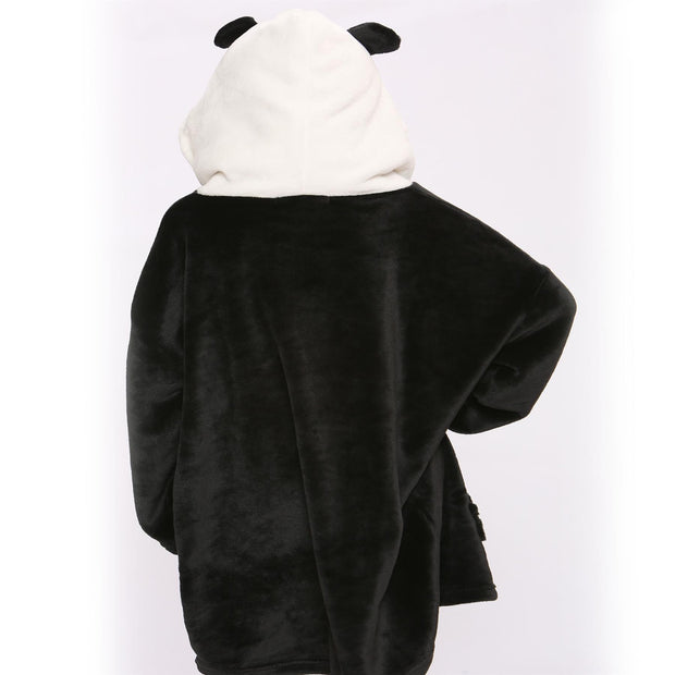 A2Z Unisex Mens Ladies Oversized Kangaroo Pocket Hooded Animal Wearable Blanket