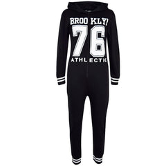 A2Z Onesie One Piece Kids Girls Boys Brooklyn Print Pyjamas Costume Gifts