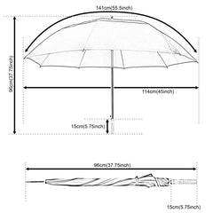 A2Z Golf Umbrella Super Deluxe Auto Open Wind Rain Resitant Asst Stripes Canopy