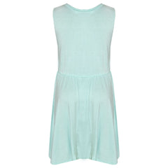 Kids Girls Skater Dress Party Dresses With Free Belt For Children New Age 2-13 - A2Z 4 Kids