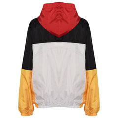 Kids Girls Boys Windbreaker Zipped Jackets Hooded Raincoats Age 5-13 Years