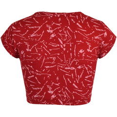 Girls Top Kids Splash Print Stylish Crop Top & Fashion Legging Set Age 7-13 Year