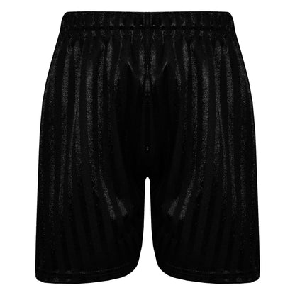 Kids Girls Boys Shadow Stripe PE Shorts Sports Football Gym School Short 2-13