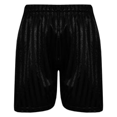 Kids Girls Boys Shadow Stripe PE Shorts Sports Football Gym School Short 2-13