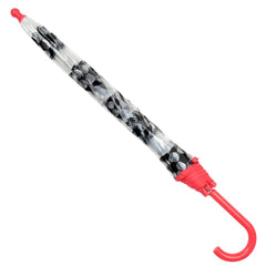 A2Z Kids POE Clear Dome Umbrella Wind and Rain Resistant Outdoor Travel Brolly