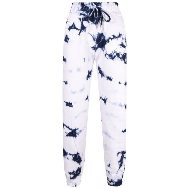 A2Z 4 Kids Tracksuit Tie Dye Printed Cropped Hoodie with Navy Jogger Sweatpants Gym Sports Activewear Cord Outfit Set Girls Children Age 5-6, 7-8, 9-10, 11-12 & 13 years