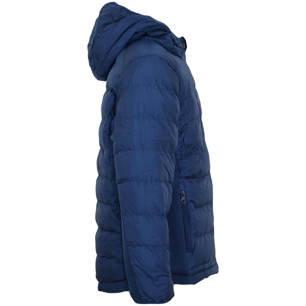 A2Z Kids Boys Fashion Padded Casual School Jacket Navy Bubble Coat Urban Winter Wear