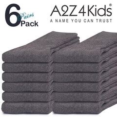 Kids Boys PE School Sports Socks Athletic Cotton Crew Socks Ideal for Playground
