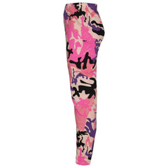 Kids Girls Legging Camo Floral Party Dance Fashion Pants Age 7-13 Years