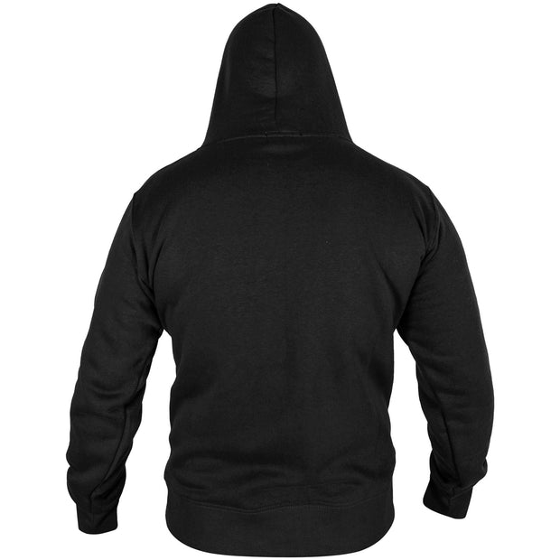 Mens Fleece Plain Zipper Hooded Long Sleeve Sweatshirt For Adults S-4XL