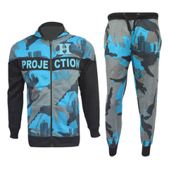 Kids Tracksuit Boys HNL Camouflage Hoodie & Botom Jog Suit Joggers Age 7-13 Year