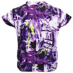 A2Z 4 Kids Girls Tie Dye Crop Top Short Sleeves Trendy Girls Tank Top 7-13 Years
