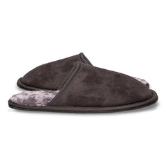 A2Z Mens Mule Slipper Memory Foam Quilted Puffa Fleece Lined Slip-On House Shoes