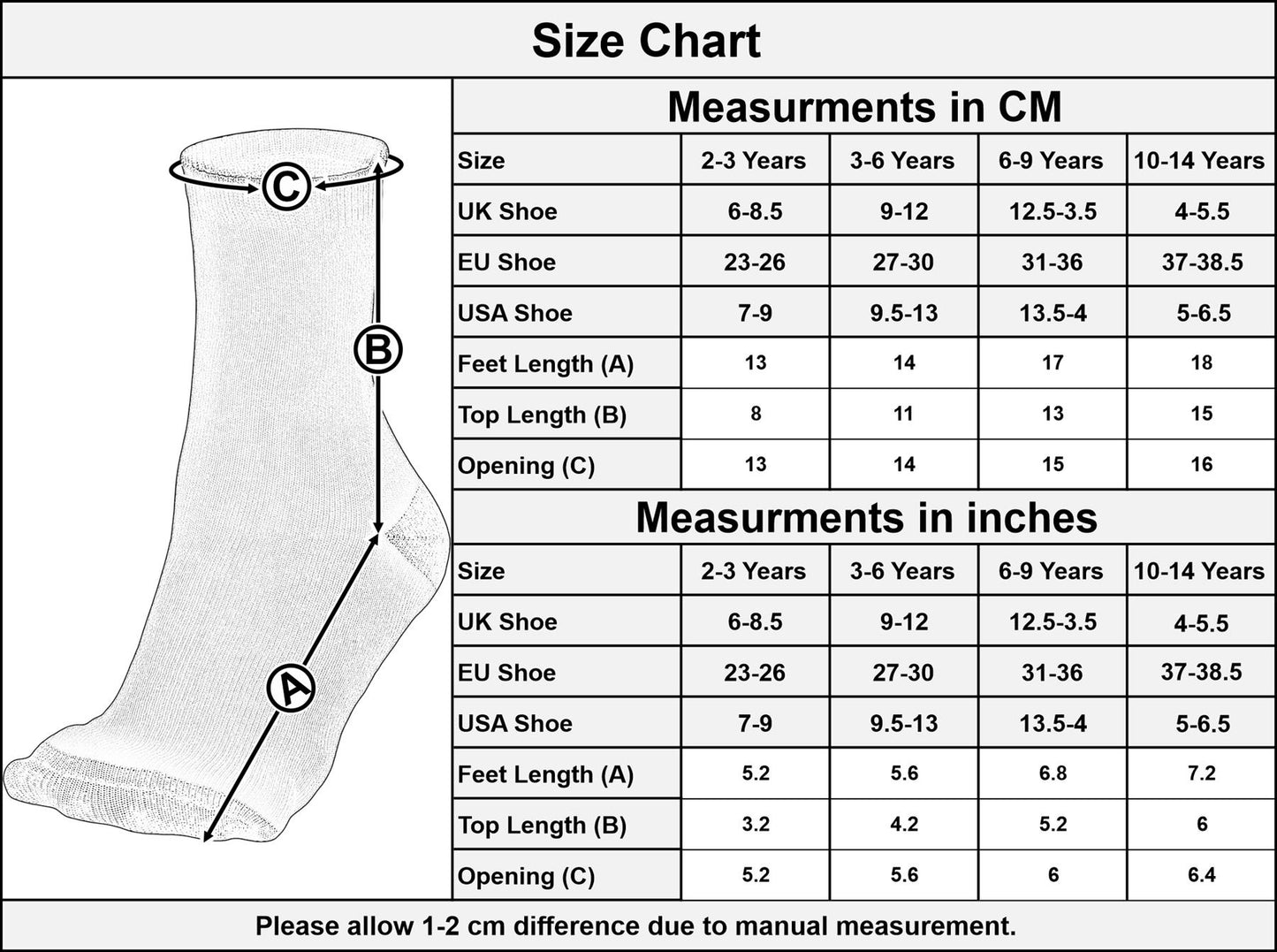 Boys Girls 7 Days Week Socks Cotton Rich Plain Ankle Colourful Heal Toes Socks