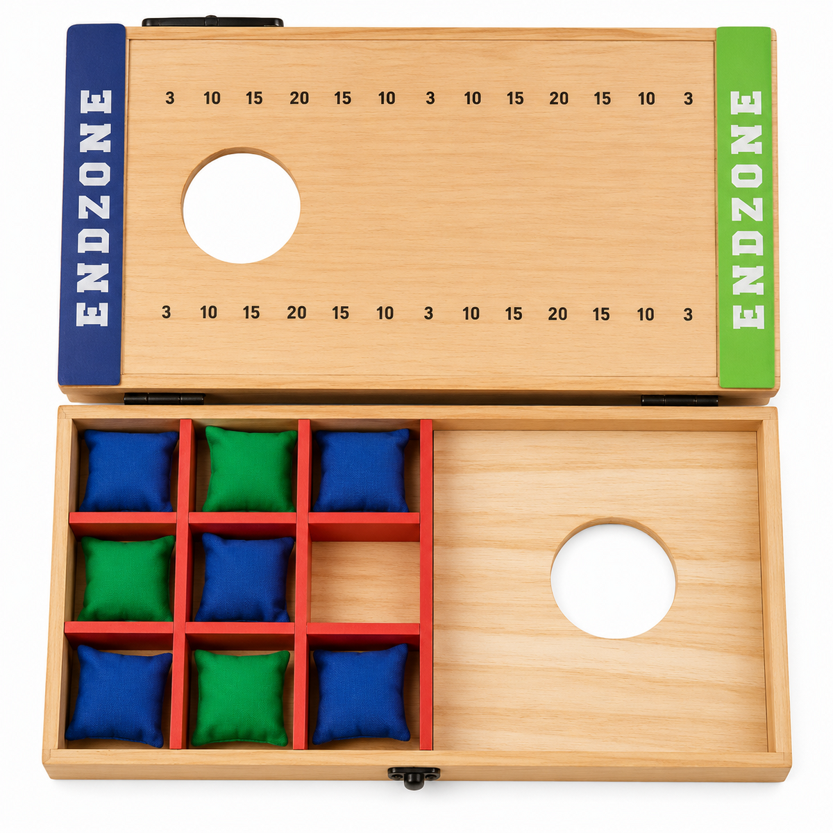 A2Z All Star 2 In 1 Bean Bag Toss Game With 8 Bean Bags Outdoor Garden Game