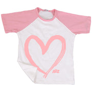 A2Z 4 Kids Girls T-shirt Top Shorts Set Summer Outfits Raglan Style 2 Piece Sets