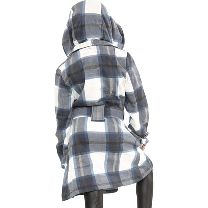 A2Z 4 Kids Parka Jacket Hooded Warm Jacket Oversized Belted Cuffs 5 -13 Years