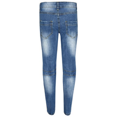 A2Z 4 Kids Skinny Jeans  Ripped Stretchy Pants Fashion Pant New Age 3 -13 Years