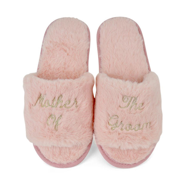 Women Fluffy Faux Fur Slipper Open Toe Warm Furry Cozy Slippers for Girls Shoes