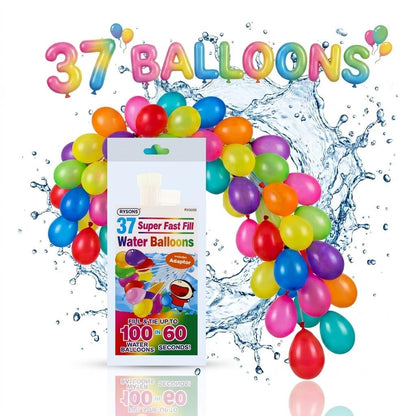 A2Z Super Fast Fill Water Balloons with Tap Adaptor 37, 111 and 555 PCS