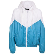 A2Z 4 Kids Motorcycle Biker Turquoise Contrast Panelled Zipper Windbreaker Shower Proof Lightweight Jacket For Girls And Boys Age 5 6 7 8 9 10 11 12 13 Years