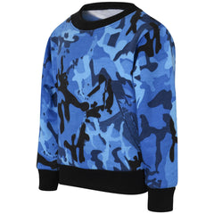 Kids Girls Boys Sweatshirt  Plain Crew Round Neck Uniform  Age 2-13 Years
