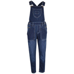 A2Z 4 Kids Girls Dungaree Jeans Full Length Overall Jumpsuit Age 5-13