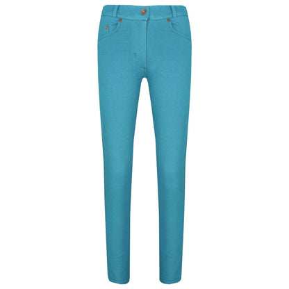 Kids Skinny Jeans Girls Stretchy Jeggings Fit Pants Coloured Trousers 5-13 Years