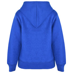 A2Z 4 Kids Girls Plain Royal Tracksuit Hooded Sweat Hoodie & Bottom Jog Suit Joggers Age 2 3 4 5 6 7 8 9 10 11 12 13 Years