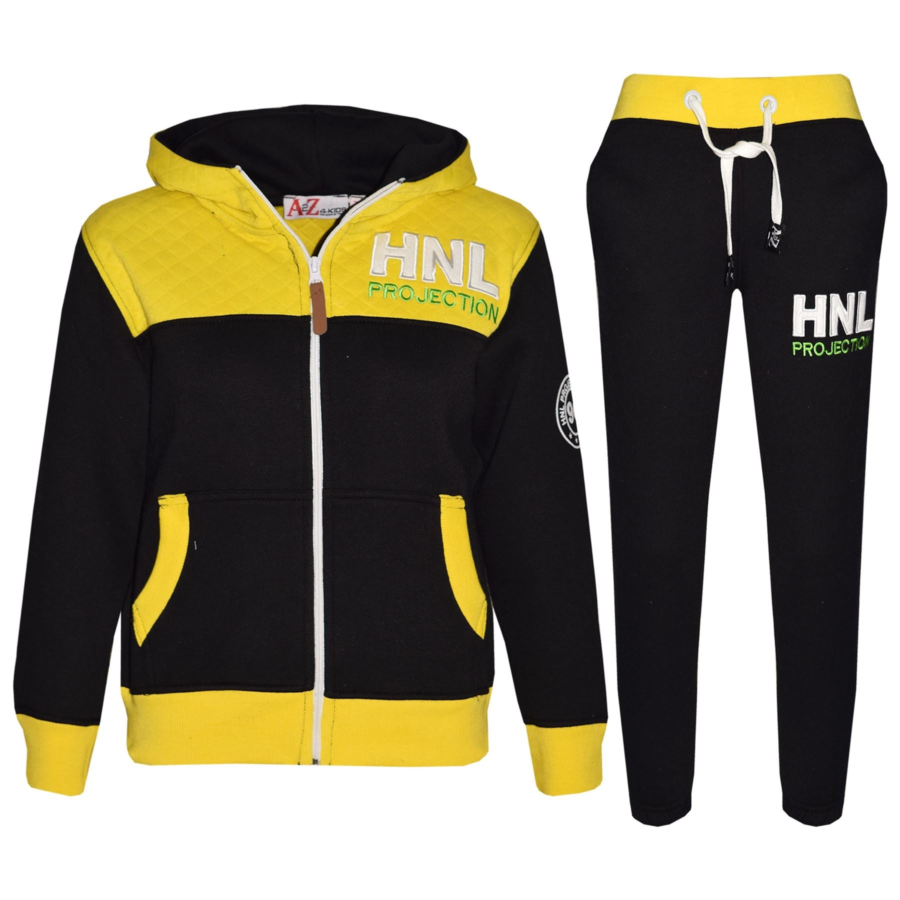 black-yellow