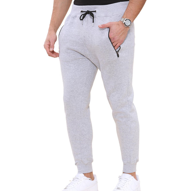 A2Z Mens Fleece Jogging Bottoms Joggers 2 Tone Exercise Sweatpants Gym Trousers Tracksuit Pants size S-4XL