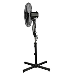 A2Z Pedestal Fan 16 Inch 3-Speed Oscillating Electric Standing Floor Fan