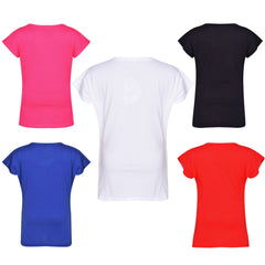 Girls Top Kids Designer's Looking Awesome Print Fashion T Shirt Top 5-13 Years